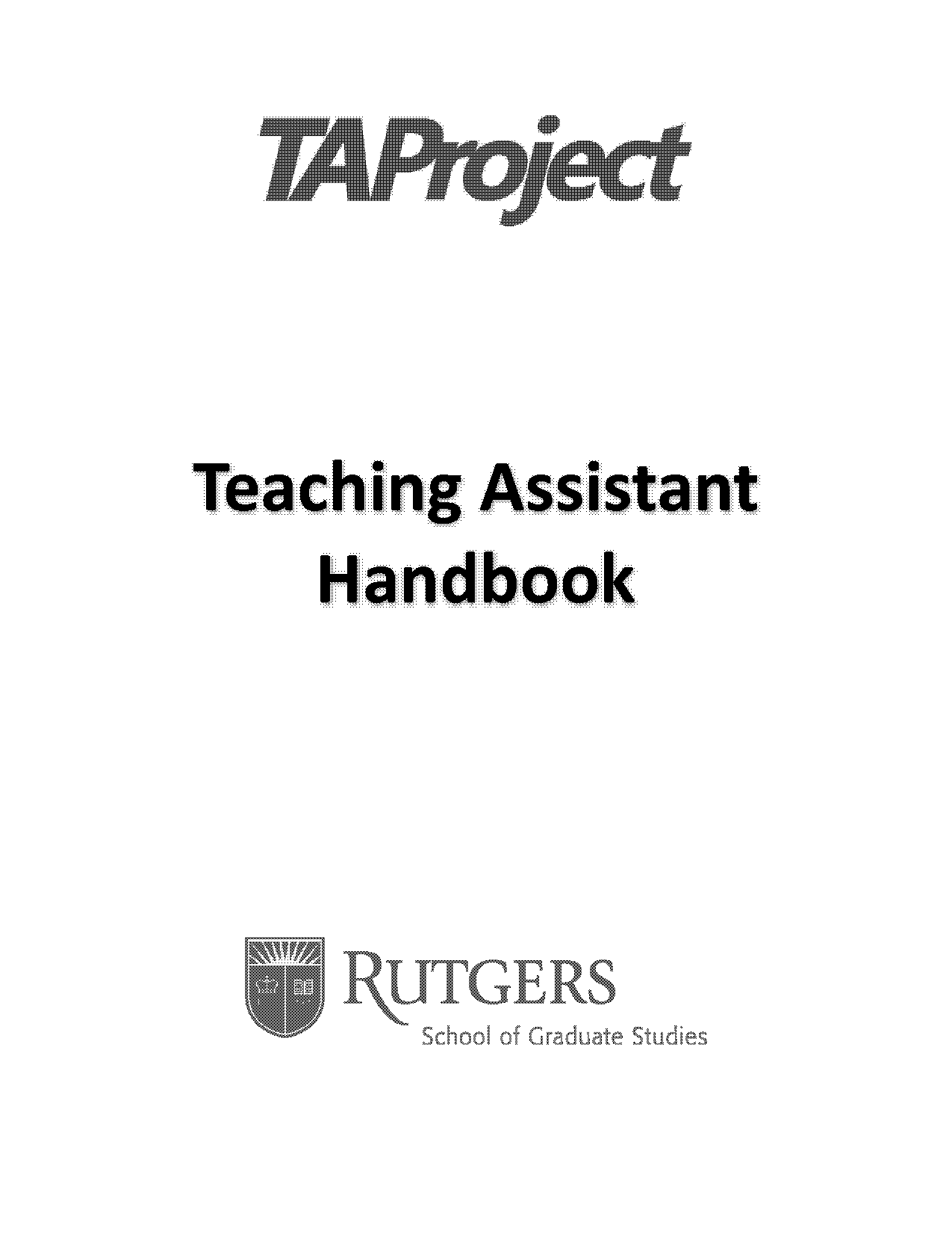 ece rutgers graduate handbook